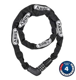 Abus Abus, Steel-O-Chain 5805C Chain with combination lock, 5mm x 110cm (5mm x 3.6'), Black