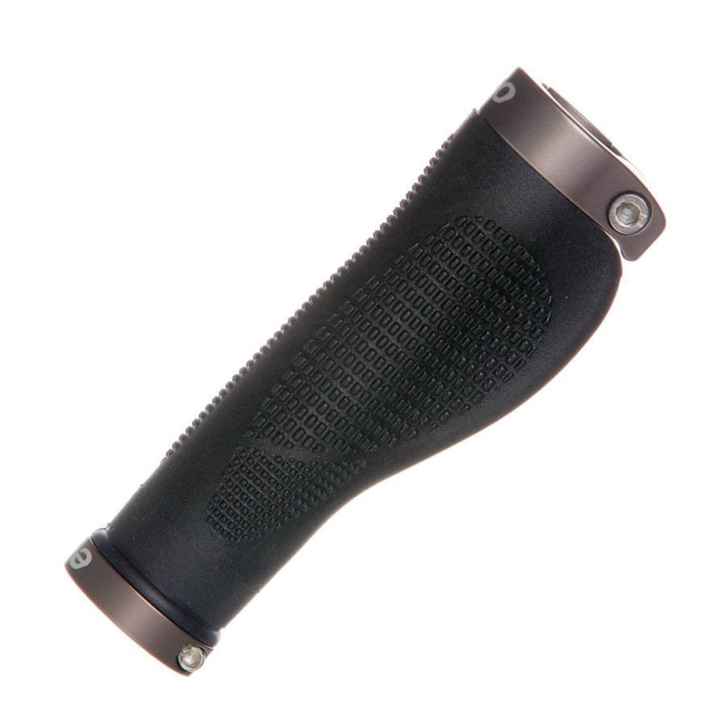 EVO, Ergo Clamper Grips, Lock-On, 128mm, Black