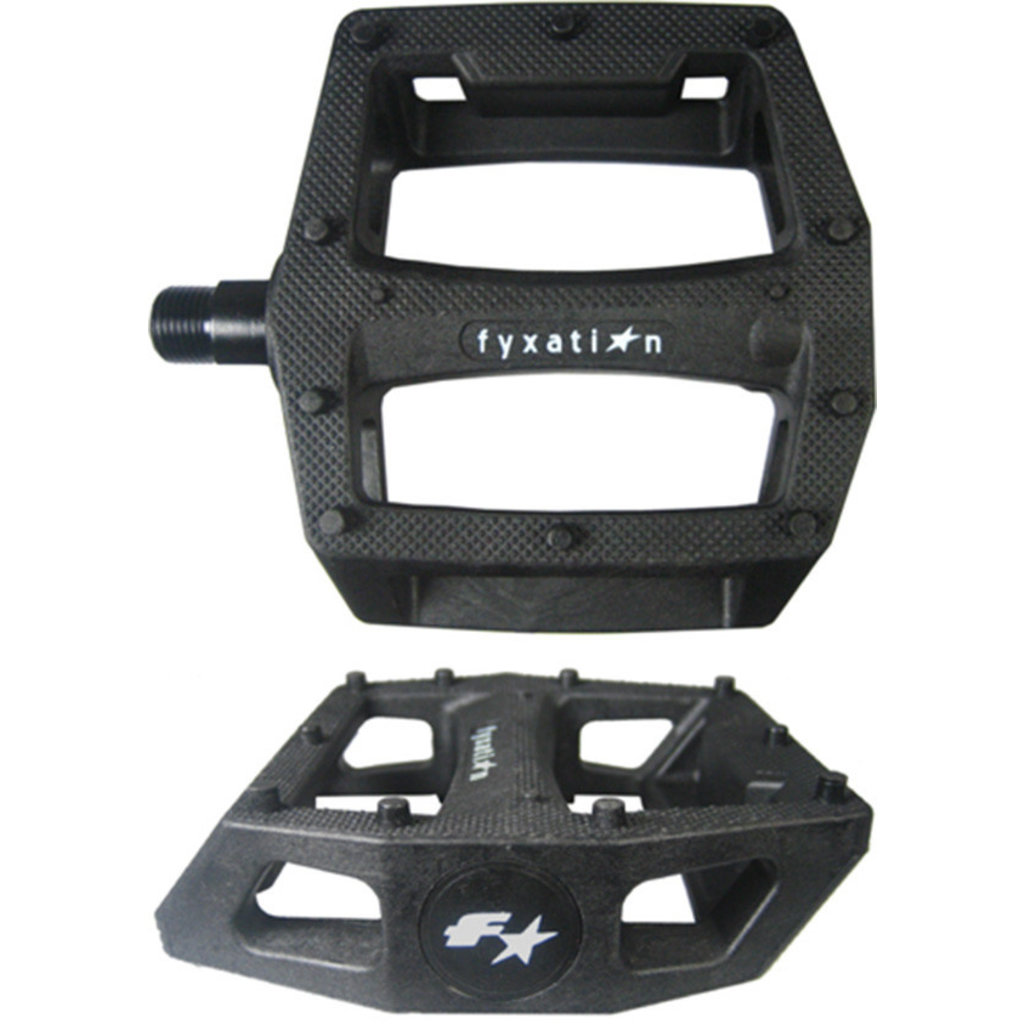 FYXATION GATES PC PEDAL, LOOSE BEARINGS, BK