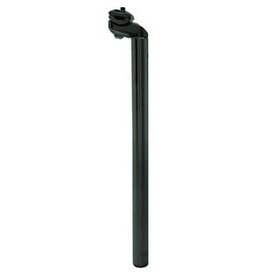 SEATPOST 25.4/400mm BK ALLOY W CLAMP