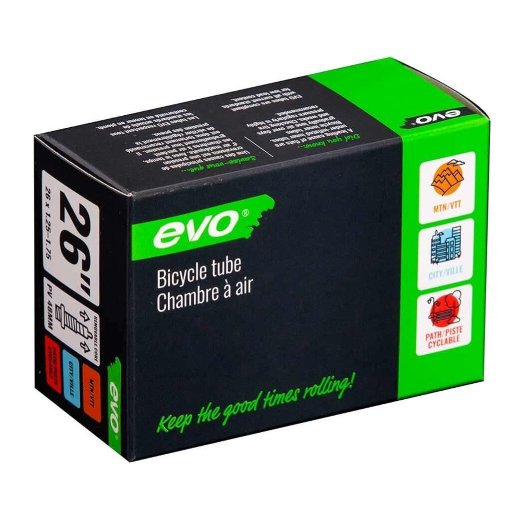 Evo EVO, PRESTA,TUBE, 26'', 1.25-1.75, Length: 48mm,