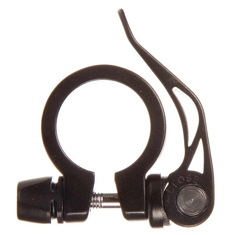 EVO, Integrated Skewer, Seatpost Clamp, 34.9mm, Black