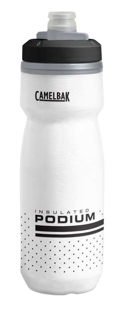 CAMELBAK Camelbak Podium Chill Water Bottle: 21oz, White/Black
