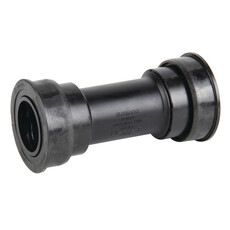 Shimano * Shiman, ISMBB9241B, SM-BB92-41B, Press-fit, BB Shell: 86.5mm, Dia.: 41mm, Axle: 24mm, Steel, Silver