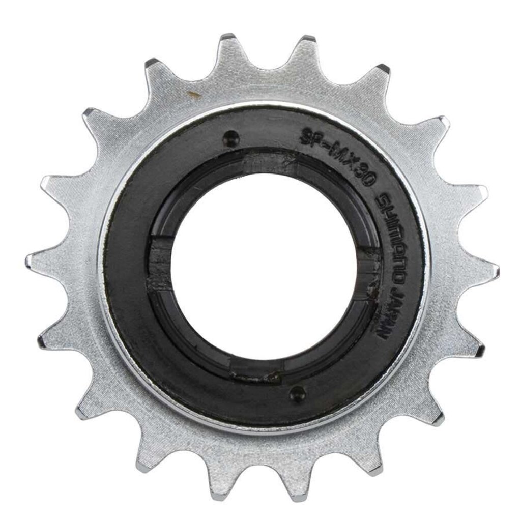 Shimano Shiman, SF/MX30, Freewheel, 16T, Chrme, Fr 3/32'' chain