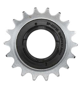 Shimano Shiman, SF/MX30, Freewheel, 16T, Chrme, Fr 3/32'' chain