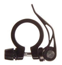 Evo EVO, Integrated Skewer, Seatpost Clamp, 31.8mm, Black