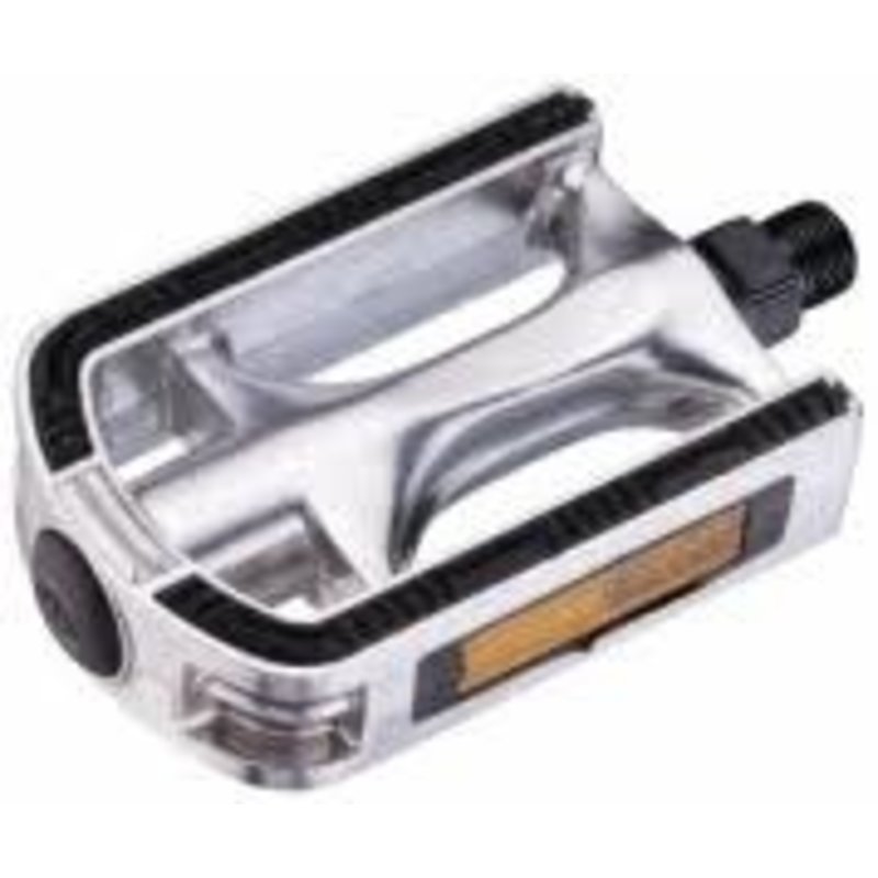 Alloy, Pedals, 9/16", Rubber Top