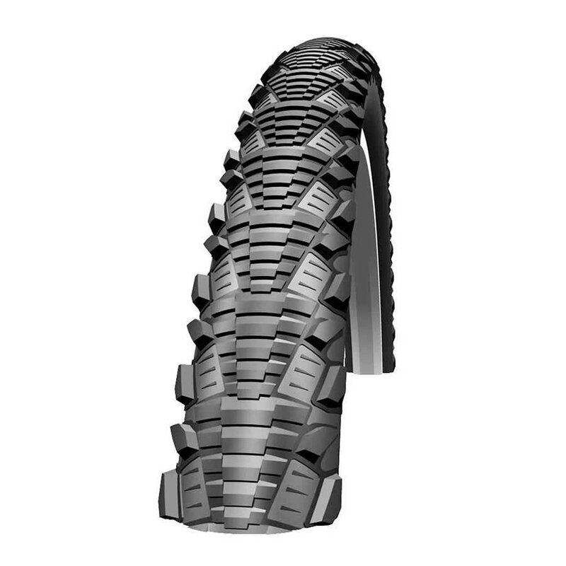 Schwalbe Schwalbe, CX Cmp, 26x2.00, Wire, SBC, Clincher, KevlarGuard, 50TPI, 30-65PSI, Black