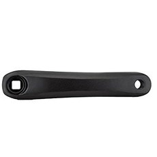 Andel left arm 170mm black alloy