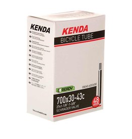 Kenda Kenda, Schrader, Tube, Schrader, Length: 48mm, 700C, 30-43C