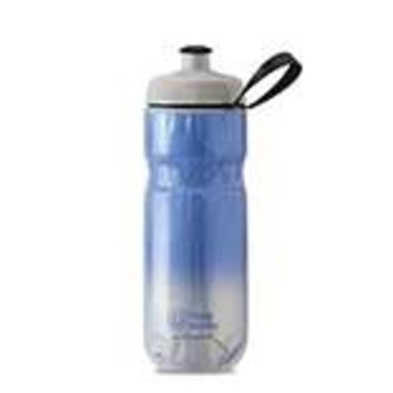 Polar *Polar, Sport Insulated 20oz, Water Bottle, 591ml / 20oz, Royal Blue/Silver