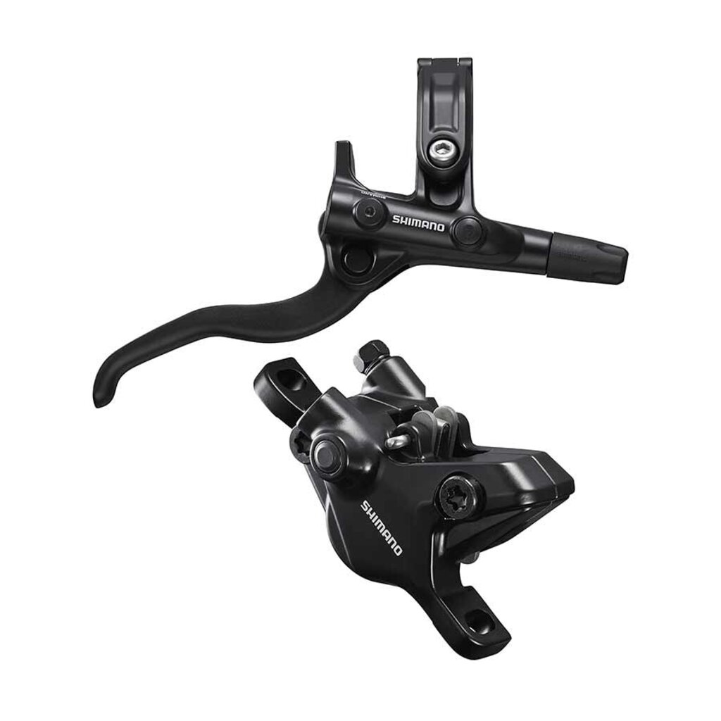 Shimano Shimano, Deore BL-M4100 / BR-MT410, MTB Hydraulic Disc Brake, Rear, Post mount, Disc: Not included, Black