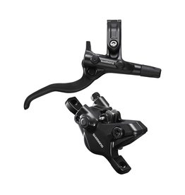 Shimano Shimano, Deore BL-M4100 / BR-MT410, MTB Hydraulic Disc Brake, Rear, Post mount, Disc: Not included, Black