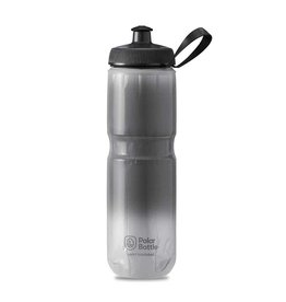 Polar Polar, Sport Insulated 24oz, water Bottle, 710ml/24oz, Charcoal/Silver