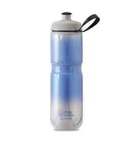 Polar Polar, Sport Insulated 24oz, Water Bottle, 710ml / 24oz, Royal Blue/Silver
