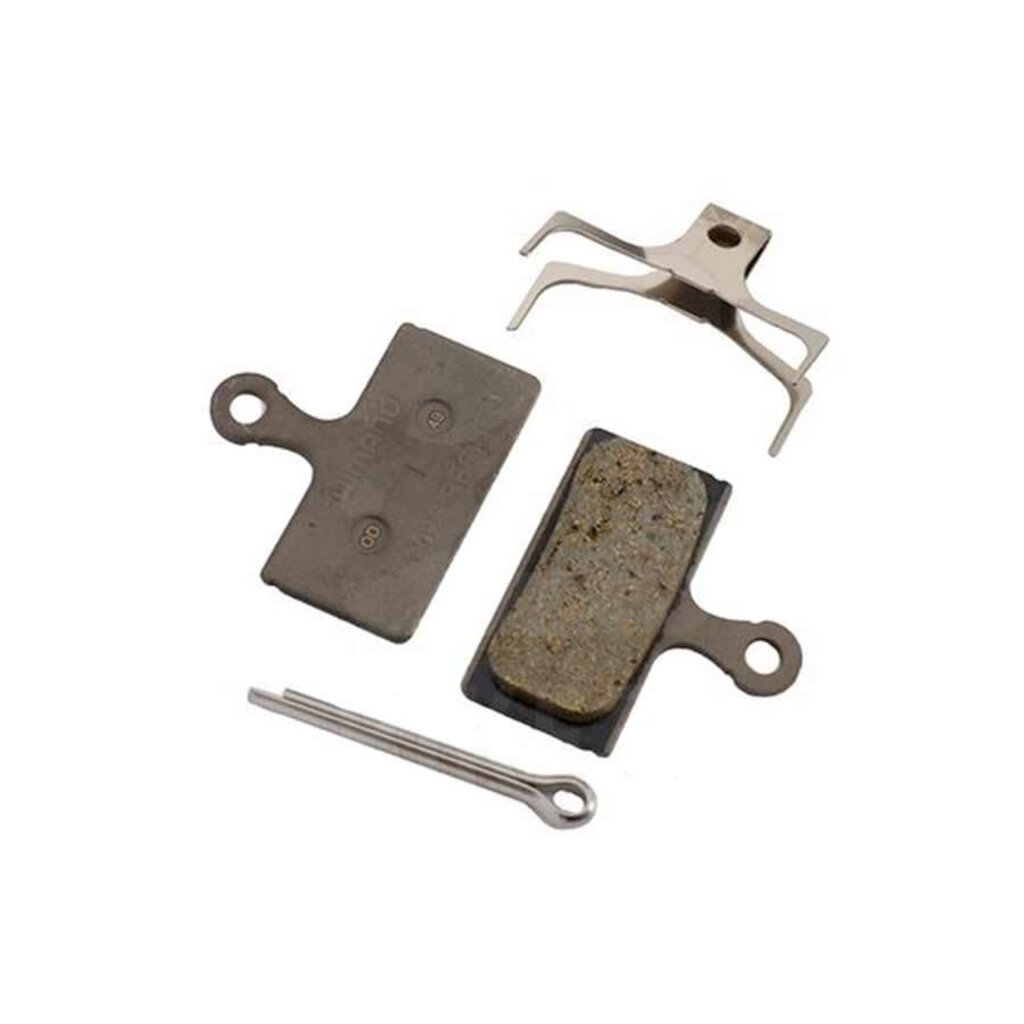 Shimano *Shimano, G02S G-Type, Disc Brake Pads, Shape: Shimano G-Type/F-Type/J-Type, Resin, Pair, Y8WW98020