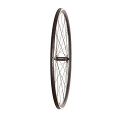 WHEEL SHOP Wheel Shp, RAD - 700C - EV E-TUR 16 BLACK / STAINLESS, Wheel, Frnt, 700C, Sra HB-RS300, Ev E-Tur 16, Black, 32, Stainless, QR, 100mm, Rim, Duble wall, Pinned