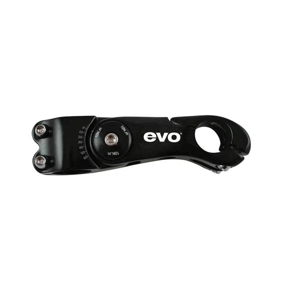 Evo * EVO, Ahead adjustable stem, 28.6mm, Fr 25.4mm handlebars, Black, 105mm