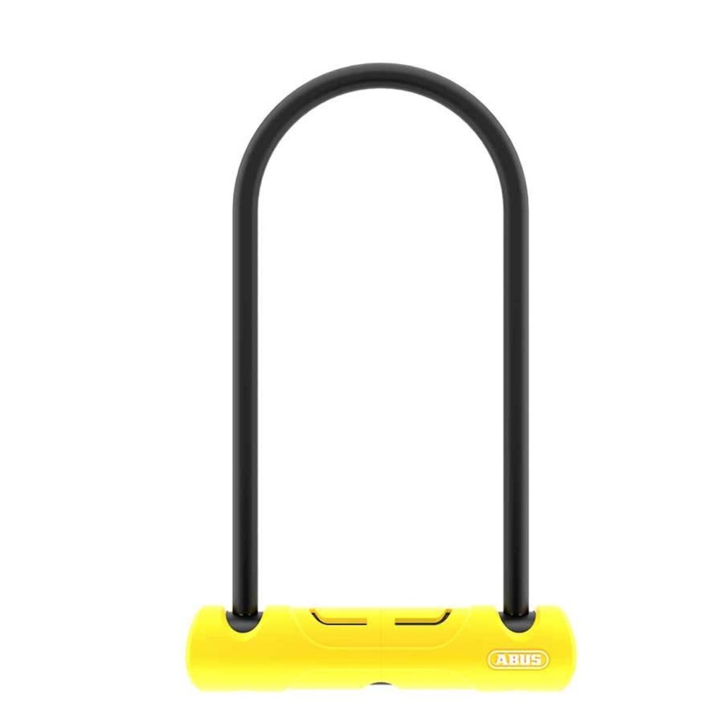 Abus ABUS 402 U-Lock - 4.3x9", Keyed, Black, Includes bracket