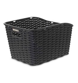 BASIL Basil, Weave Wp, Rear basket, Black