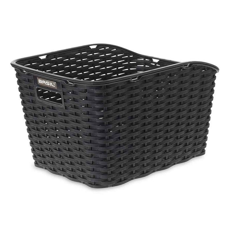 BASIL Basil, Weave Wp, Rear basket, Black