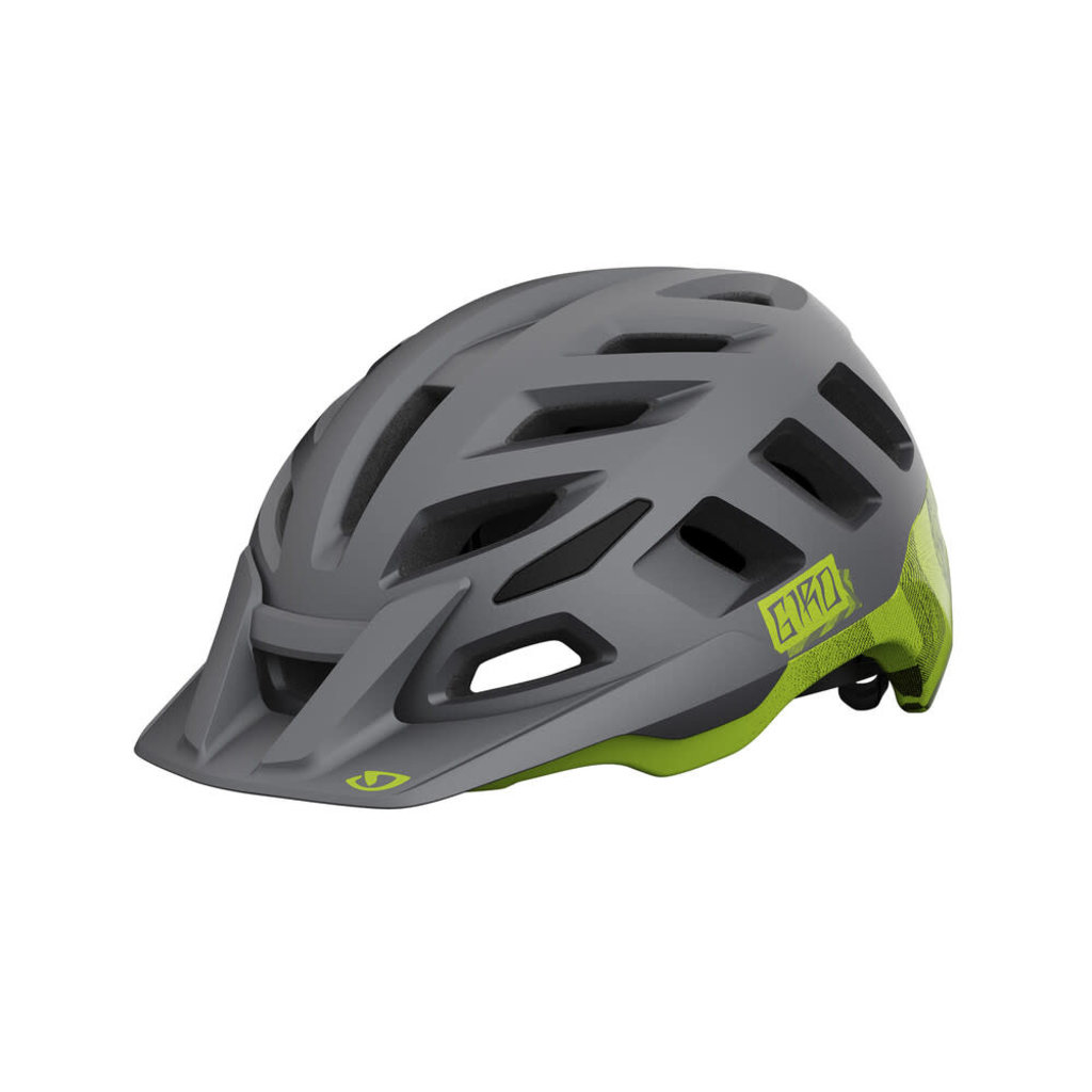 GIRO HELMET RADIX, MIPS, Matte Bk/An/Lime