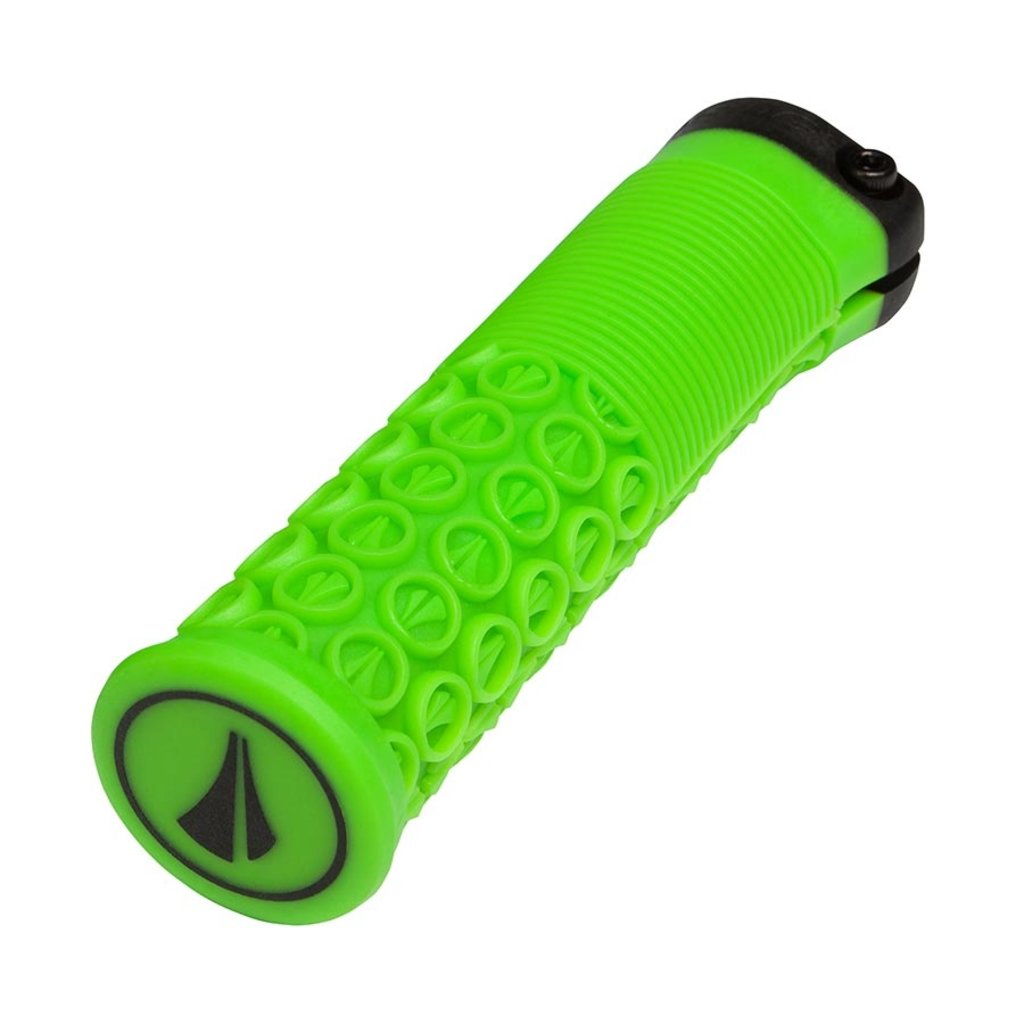 SDG Components SDG Components, Thrice 33, Grips, 136mm, Neon Green, Pair