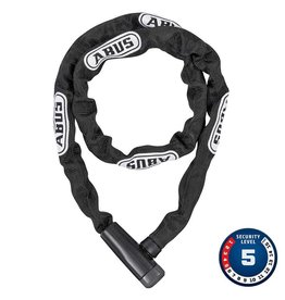 Abus Abus, Steel-O-Chain 5805K Chain with key lock, 5mm x 75cm (5mm x 2.5'), Black