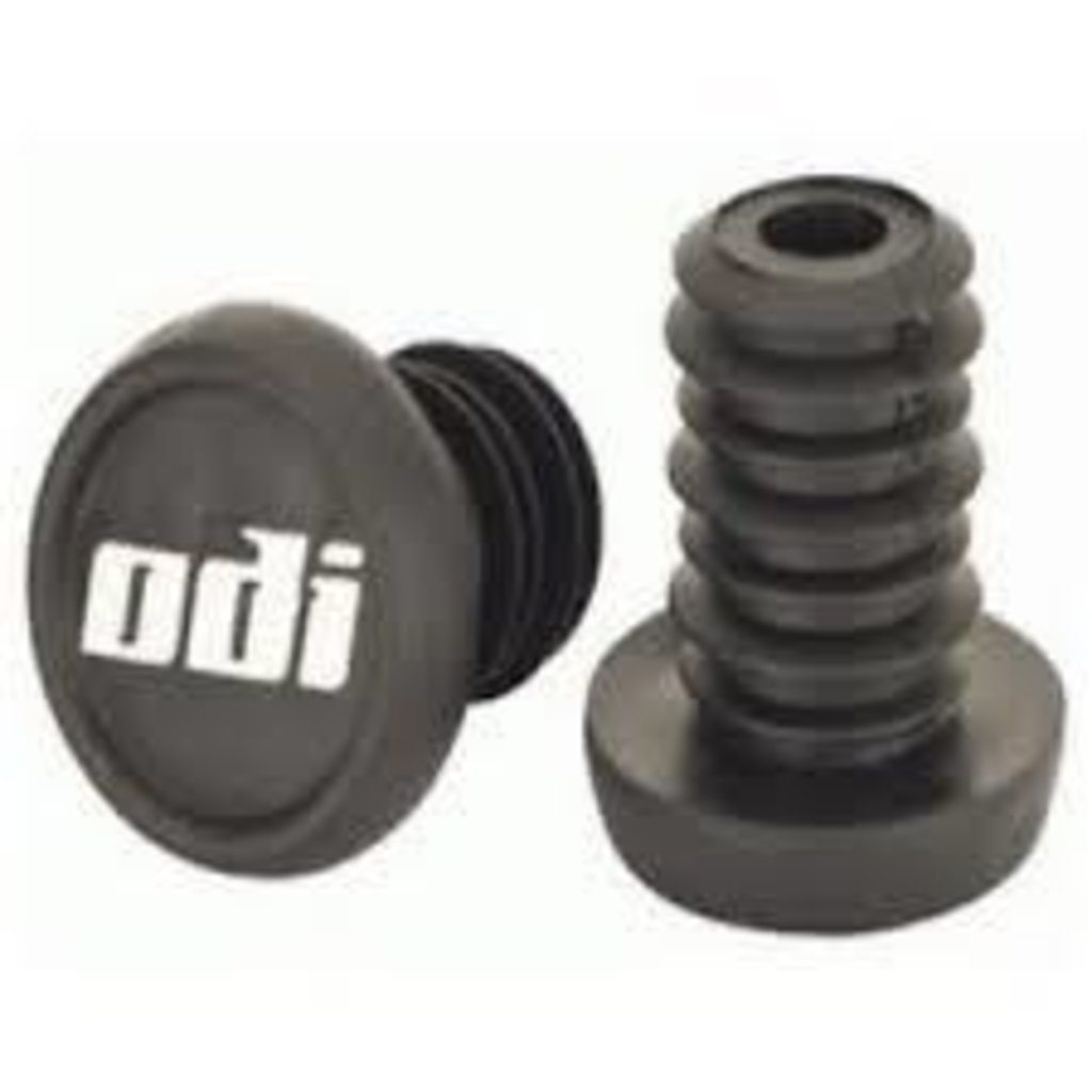 ODI ODI BMX PUSH-IN BAR END PLUGS, Black, PAIR