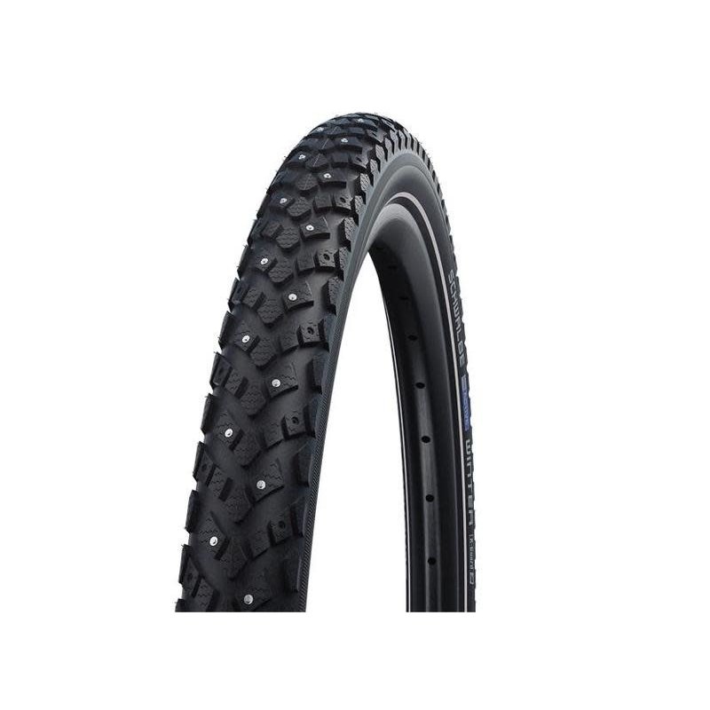 Schwalbe Schwalbe Winter Tire 27.5 x 2.00 (50-584) Black, 208 Spikes, K-Guard, Wire