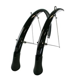 Evo Power Guard LT, Pre-assembled fender set with extra long mud flap, 700 x 23 to 32C, (width: 35mm), EVO,