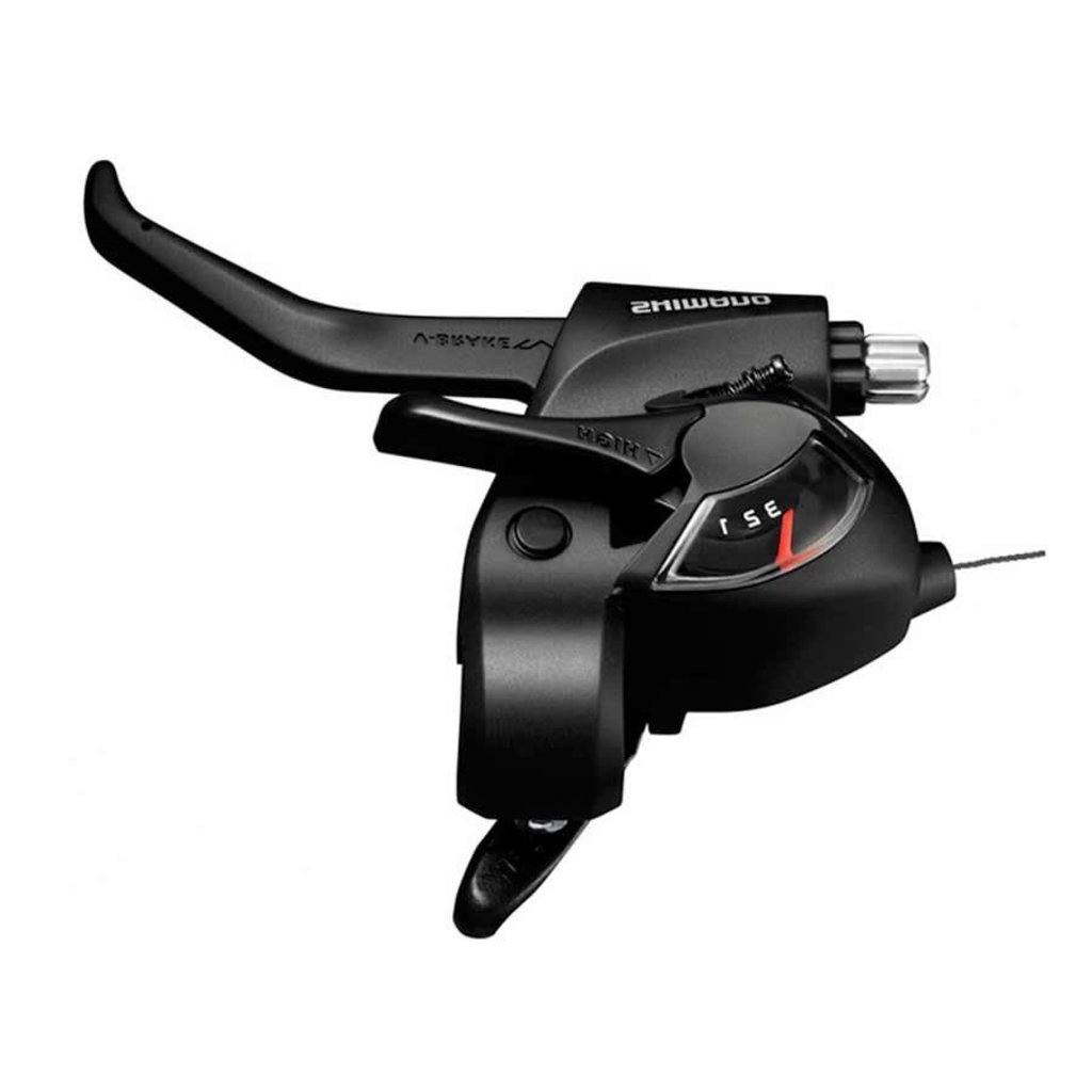 Shimano Shimano, ST-EF41, Shift/Brake lever combo, 3X6sp., Black