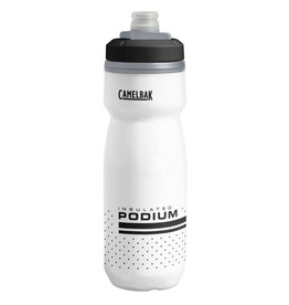 CAMELBAK BOTTLES Camelbak Podium Chill Water Bottle White/Black 21 OZ
