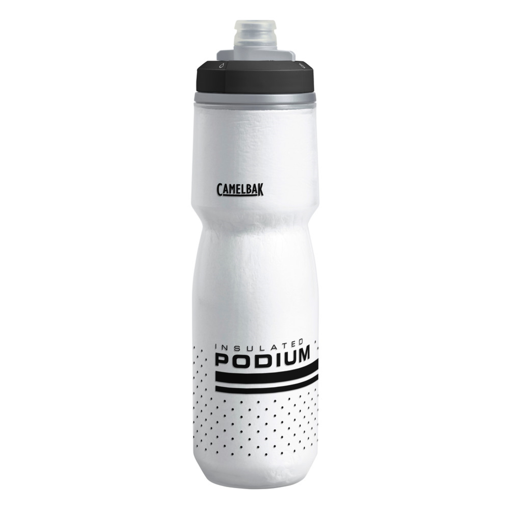 CAMELBAK BOTTLES Camelbak Podium Chill Water Bottle White/Black  24 OZ
