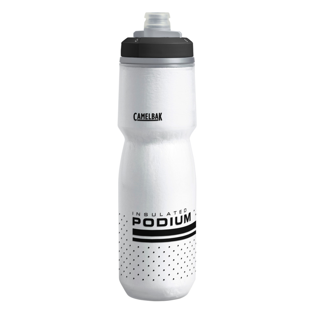 CamelBak Podium Bike Bottle 24oz, White, Oversized Dots Le