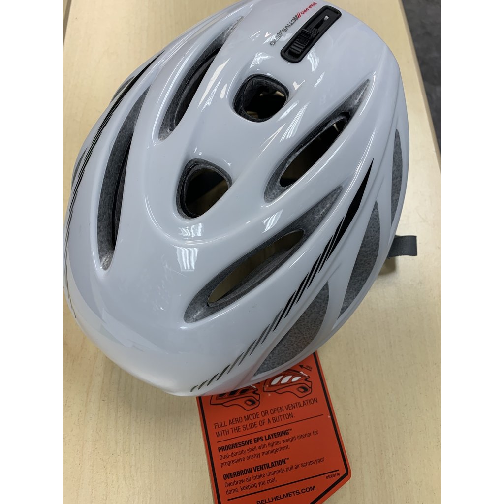 BELL HELMET * STAR PRO WHITE MARKER