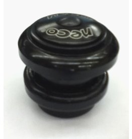 Neco Headset, 28.6, Black, Steel Seal, Threadless