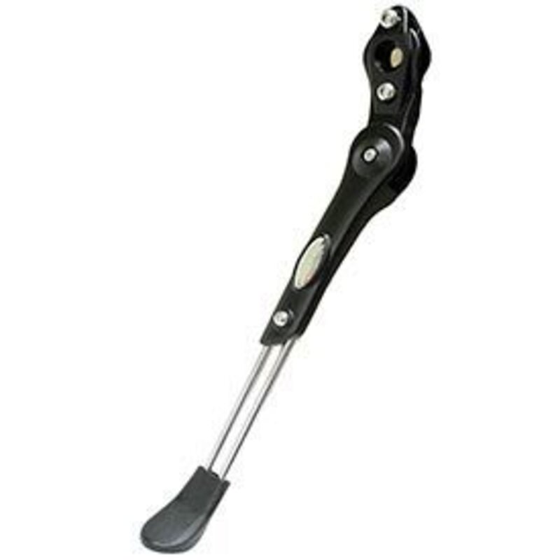 Evo EV, Ally/Steel Kickstand Fr Square Stay, Adjustable 24''- 700C