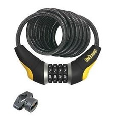 Onguard OnGuard, Dberman 8031, Coil cable with cmbinatin lock, 12mm x 185cm (12mm x 6')