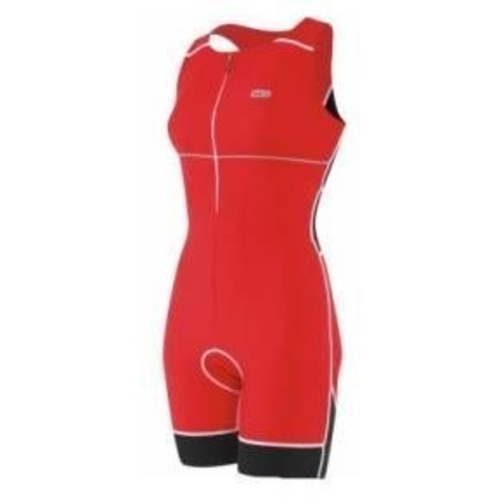 Louis Garneau * COMP SUIT, TRI SUIT, RD/BK, WOMEN'S L