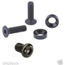 MacNeil, flushmount, bolt kit, black