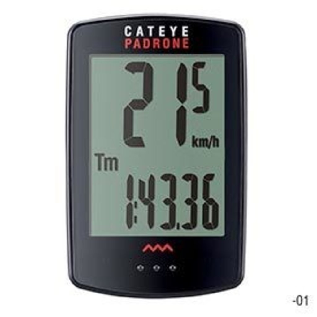 Cat Eye Cat Eye, Padrone, Cyclcmputer, Black