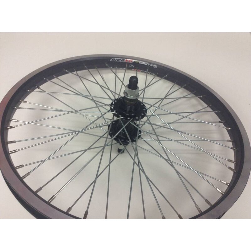 Roues * WHEEL, ALEX DM24/Formula, DX-42, Rear, 20'', DW Black Rim, 48XSteel, 1 Speed Freewheel