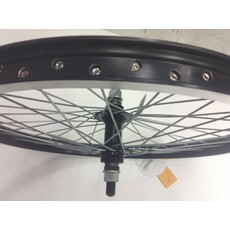 Roues * WHEEL, ALEX DM24/Formula, DX-42, Rear, 20'', DW Black Rim, 48XSteel, 1 Speed Freewheel