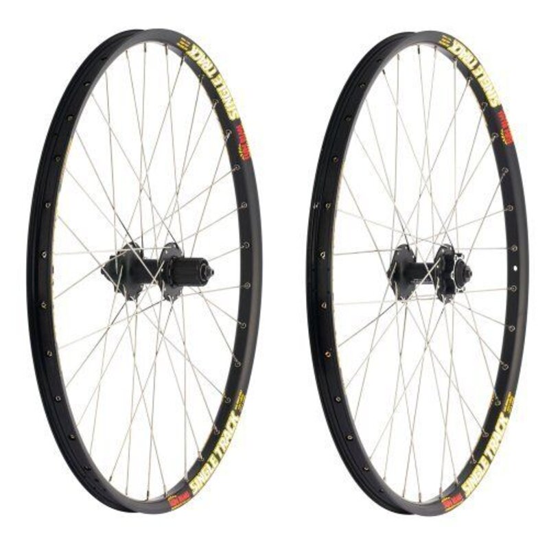 * Sun Single Track, SL-1/Formula, 20mm, Front, 24'', DW Eyeleted Black Rim, 32X SS Black Reg $177.99