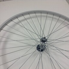 Handbuilt Wheels * FRONT, 27'' ALEX C303, WHEEL, Silver, SW/Joy Tech JY-301, 36 Steel Spokes, 5/16'' Bolt-on Axle