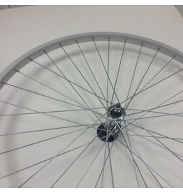 Handbuilt Wheels * FRONT, 27'' ALEX C303, WHEEL, Silver, SW/Joy Tech JY-301, 36 Steel Spokes, 5/16'' Bolt-on Axle