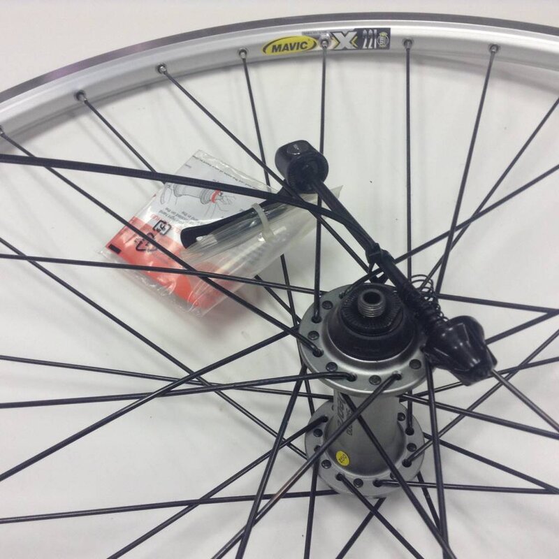 MAVIC * 26",  MAVIC XM221 Front,  DEORE 530 / STAINLESS, Rim brake, Wheel