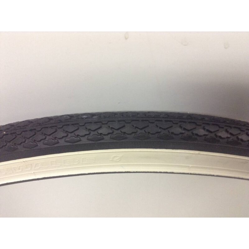 Schwalbe * SCHWALBE, HS159, 26x1-3/8 650 (37-584), Wire, SBC, KevlarGuard, 50TPI, 35-65PSI, 580g, White wall, TIRE,